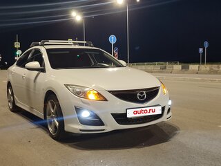 2010 Mazda 6 II (GH) Рестайлинг, белый, 900000 рублей, вид 4