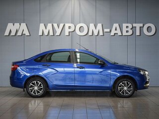 2021 Lada (ВАЗ) Vesta Cross I, синий, 1100000 рублей, вид 4
