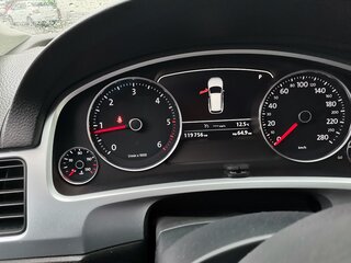 2012 Volkswagen Touareg II, чёрный, 2500000 рублей, вид 4