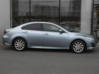 2010 Mazda 6 II (GH) Рестайлинг, серебристый, 949000 рублей, вид 4