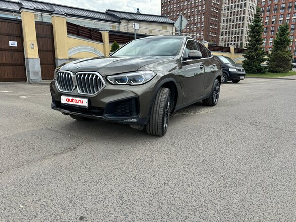 2020 BMW X6 40i III (G06), зелёный, 5830000 рублей