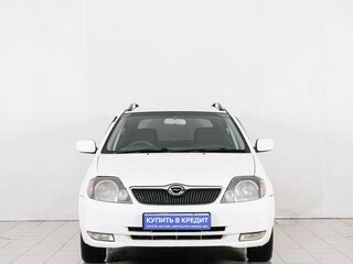 2001 Toyota Corolla Fielder IX (E120, E130), белый, 549000 рублей, вид 2