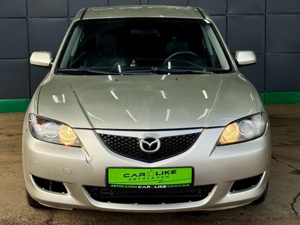 2007 Mazda 3 I (BK) Рестайлинг, бежевый, 369000 рублей - вид 5
