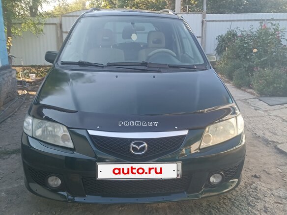 2002 Mazda Premacy I (CP), зелёный - вид 10