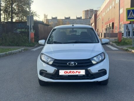 2024 Lada (ВАЗ) Granta I Рестайлинг, белый, 620000 рублей, вид 4