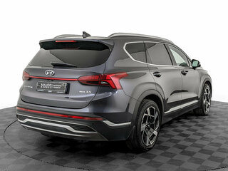 2021 Hyundai Santa Fe IV Рестайлинг, синий, 3990000 рублей, вид 5
