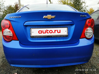 2013 Chevrolet Aveo II, синий, 800000 рублей, вид 5