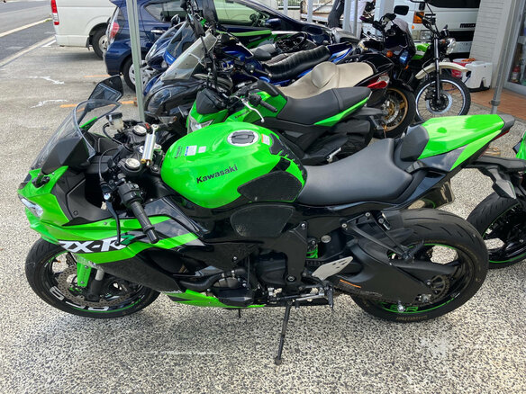 2019 Kawasaki ZX-6R Ninja, зелёный, 810000 рублей - вид 3