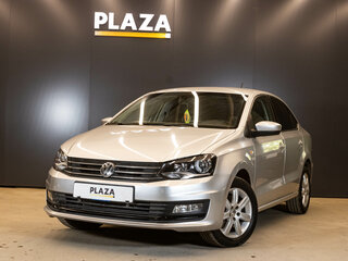 2016 Volkswagen Polo V Рестайлинг, серебристый, 750000 рублей, вид 1
