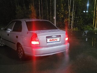 2004 Hyundai Accent ТагАЗ II, серебристый, 365000 рублей, вид 5