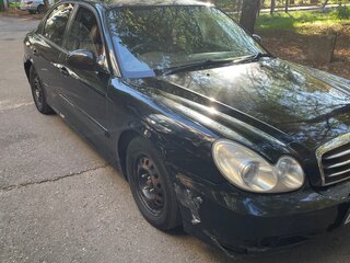 2003 Hyundai Sonata IV (EF) Рестайлинг, чёрный, 230000 рублей, вид 2