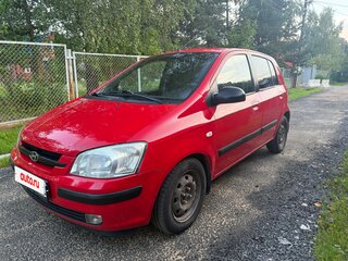 2003 Hyundai Getz I, красный, 360000 рублей, вид 3