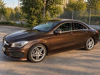 2014 Mercedes-Benz CLA 200 I (C117, X117), коричневый, 1380000 рублей, вид 5