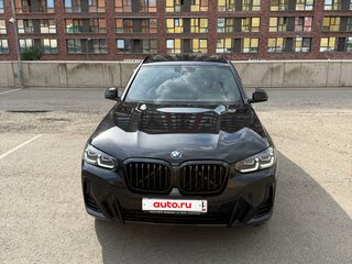 2022 BMW X3 30i xDrive III (G01) Рестайлинг, чёрный, 5300000 рублей, вид 2