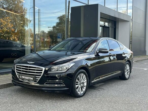 2015 Hyundai Genesis II, чёрный, 1960000 рублей