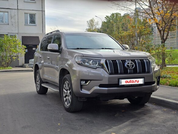 2018 Toyota Land Cruiser Prado 150 Series Рестайлинг 2, коричневый, 4270000 рублей - вид 2