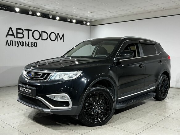 2021 Geely Atlas I, чёрный