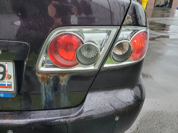 2005 Mazda 6 I (GG), фиолетовый, 245000 рублей - вид 18