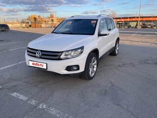2012 Volkswagen Tiguan I Рестайлинг, белый, 1350000 рублей, вид 1