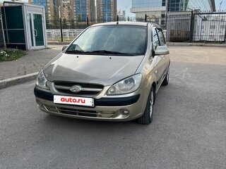 2007 Hyundai Getz I Рестайлинг, бежевый, 455000 рублей, вид 2
