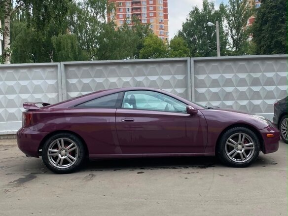 2003 Toyota Celica VII (T230) Рестайлинг, фиолетовый, 700000 рублей - вид 2
