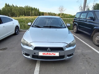 2007 Mitsubishi Lancer X, серебристый, 330000 рублей, вид 2