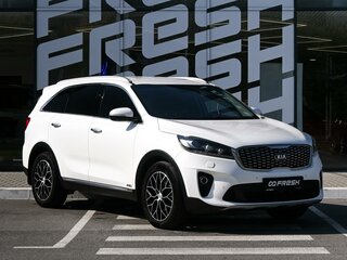 2018 Kia Sorento III Prime Рестайлинг, белый, 2699000 рублей, вид 1
