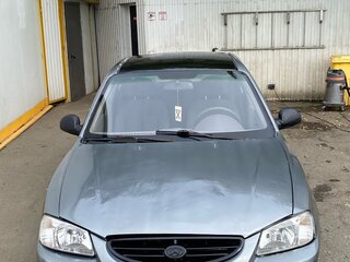 2005 Hyundai Accent ТагАЗ II, серый, 199999 рублей, вид 5