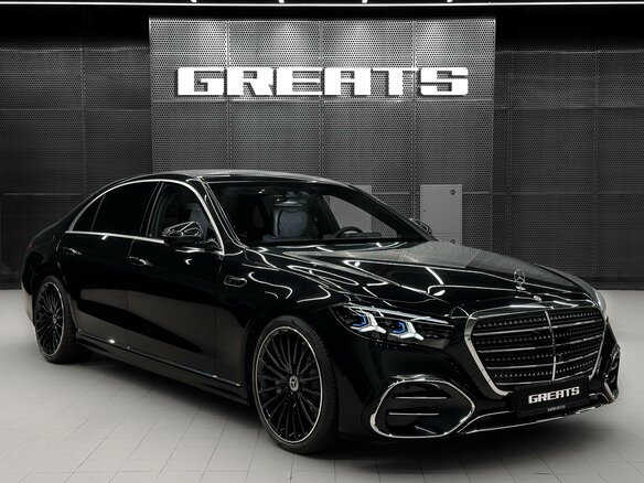 2026 Mercedes-Benz S-Класс 450 d Long 4MATIC VII (W223) Рестайлинг, чёрный, 28000000 рублей - вид 3