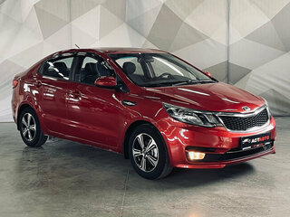 2016 Kia Rio III Рестайлинг, красный, 899000 рублей, вид 3