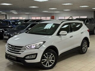 2013 Hyundai Santa Fe III, белый, 1315000 рублей, вид 2