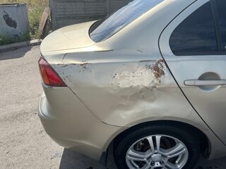 2007 Mitsubishi Lancer X, бежевый, 390000 рублей, вид 4