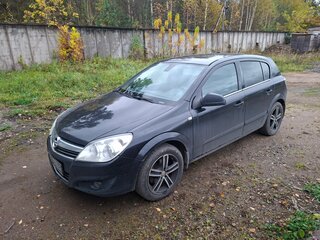 2012 Opel Astra H Рестайлинг, чёрный, 670000 рублей, вид 5