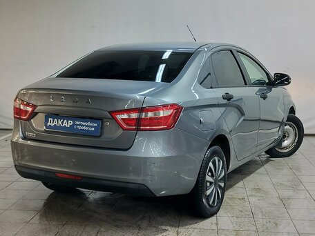 2016 Lada (ВАЗ) Vesta I, серый, 640000 рублей, вид 4