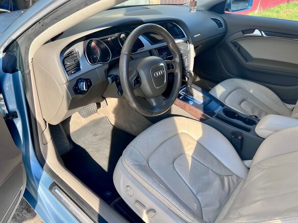 2008 Audi A5 I (8T), голубой, 890000 рублей - вид 14