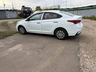2018 Hyundai Solaris II, белый, 549000 рублей, вид 4