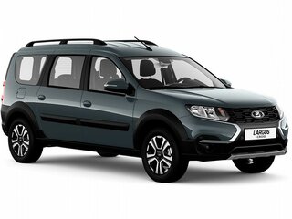 2026 Lada (ВАЗ) Largus Cross I Рестайлинг, серебристый, 1967000 рублей, вид 1