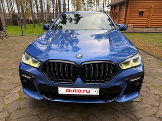 2020 BMW X6 40d III (G06), синий, 7000000 рублей, вид 1