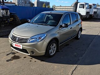 2010 Renault Sandero I, бежевый, 460000 рублей, вид 1