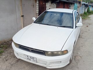 2000 Mitsubishi Galant VIII Рестайлинг, белый, 200000 рублей, вид 4