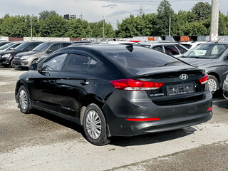 2018 Hyundai Elantra VI (AD), чёрный, 929000 рублей, вид 4