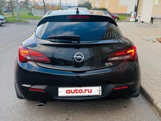 2013 Opel Astra GTC J Рестайлинг, чёрный, 680000 рублей, вид 2
