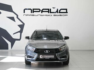 2017 Lada (ВАЗ) Vesta I, серый, 599900 рублей, вид 2
