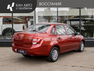 2018 Lada (ВАЗ) Granta I, красный, 369400 рублей, вид 3