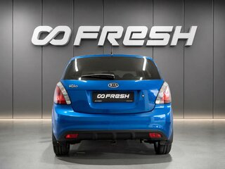 2011 Kia Rio II Рестайлинг, синий, 660000 рублей, вид 4
