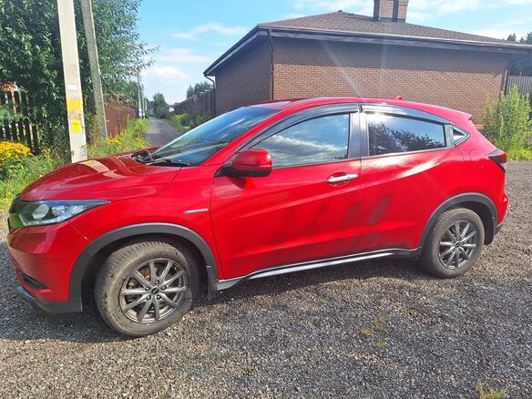 2017 Honda Vezel I, красный, 1650000 рублей - вид 5