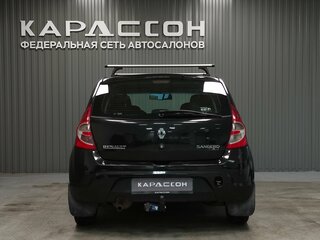2012 Renault Sandero I, чёрный, 490000 рублей, вид 4