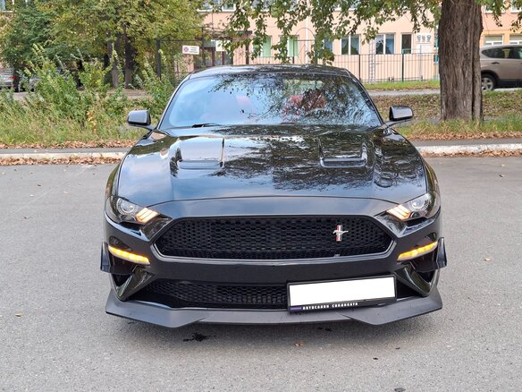 2022 Ford Mustang VI Рестайлинг, чёрный, 3480000 рублей - вид 14