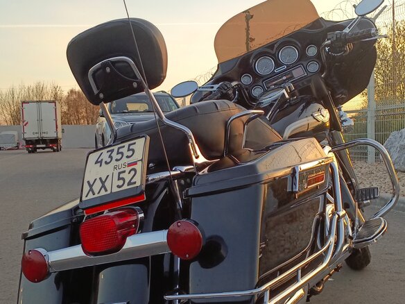 2003 Harley-Davidson Electra Glide, чёрный, 650000 рублей
