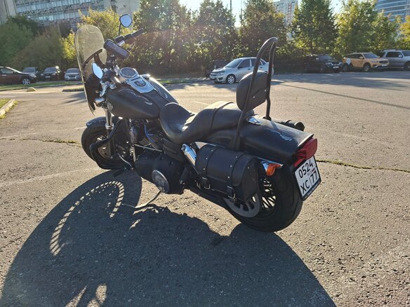 2012 Harley-Davidson Fat Bob, чёрный, 700000 рублей - вид 5